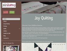 Tablet Screenshot of joyquilting.com